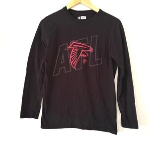 NFL Team Apparel Atlanta Falcons Long‎ Sleeve Shirt Mens Small Football